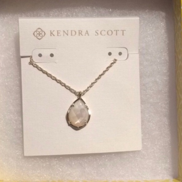 Kendra Scott Kiri Teardrop Pendant - Ivory Pendant - Picture 3 of 6
